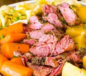CORNED BEEF AND CABBAGE