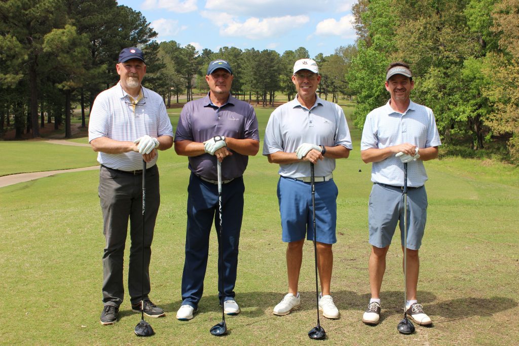 Third Place in the 2023 Farmer Jim Neal Golf Classic - BankPlus Team – Joel Ross, Pat Renegar, Dave Clements, Will White