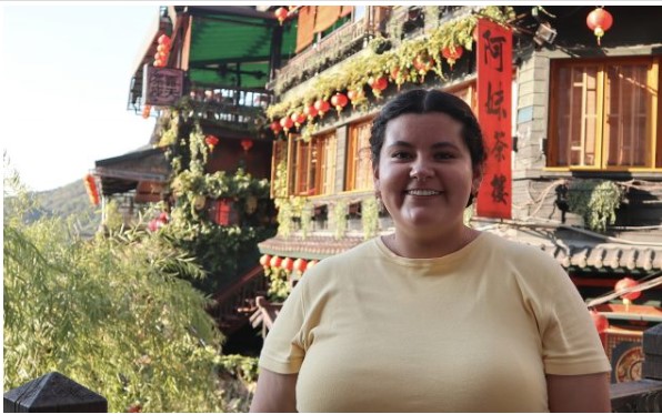 Samantha Fabian, a business management major minoring in entrepreneurship and Chinese, plans to use her Boren award to study at National Taiwan Normal University’s Mandarin Training Center in Taipei. Submitted photo