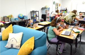 At Innova Preparatory School in Hattiesburg, smaller classes provide a learning environment where teachers have more one-on-one interactions with students. Credit: Vickie D. King/Mississippi Today