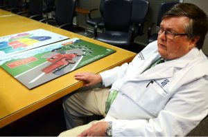 Daniel Edney, M.D., State Health Officer, during an interview at the Mississippi State Department of Health in Jackson, Monday, Feb. 27, 2023. Credit: Vickie D. King/Mississippi Today
